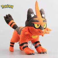 ♂ SHUAIYI 30cm pokemon sol e lua anime torracat brinquedos de pelúcia monstro dos desenhos animados boneca macio recheado presente aniversário para crianças