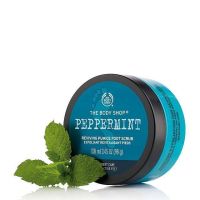 เจลสคลับผิวเท้า The Body Shop Peppermint Reviving Pumice Foot Scrub 100 ml ขัดผิวเท้า bodyshop