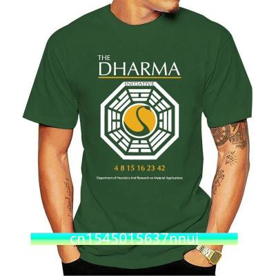 Cotton Printing T Shirt Lost T Shirt The Dharma Initiative