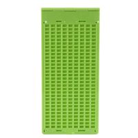 3X 9 Lines 30 Cells Braille Writing Slate and Stylus Plastic Braille Slate Kit for the Blind