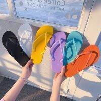 Flip-flops women summer flip-flops anti-skid bathroom bathing beach sandals the of lovers ins tide