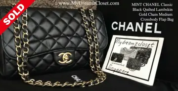 Chanel Black Quilted Leather Gold CC Chain Small Crossbody WOC Clutch Flap  Bag - My Dreamz Closet