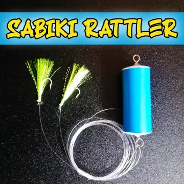 5pcs/Pack Sabiki Soft Fishing Lure Rigs Bait Jigs Lure Feather lure Herring  Bait