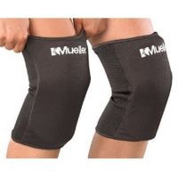 【NATA】 Mueller USA MUE45350 Knee Sleeves Support Pads Pair Black