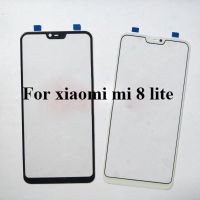 【In-demand】 Fufan Product สำหรับ Mi 8 Lite หน้าจอเลนส์กระจก Lcd หน้าสัมผัสหน้าจอสัมผัสที่หน้าจอด้านนอกสำหรับ Mi8 Lite Glass ไม่มี Flex Mi 8 Lite