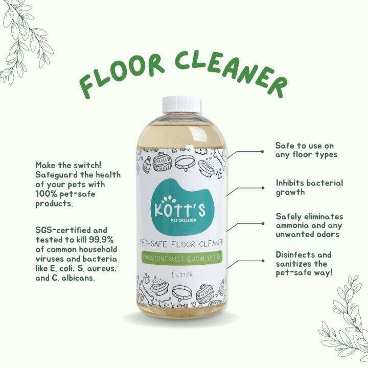 [Hot sales]♛☌ Kott’s PetSafe Antibacterial Floor Cleaner and Room
