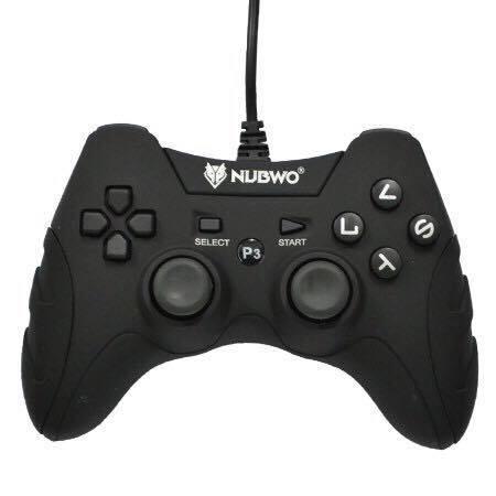 nubwo-จอยเล่นเกม-nj-35-สำหรับ-ps3-pc-สีดำ