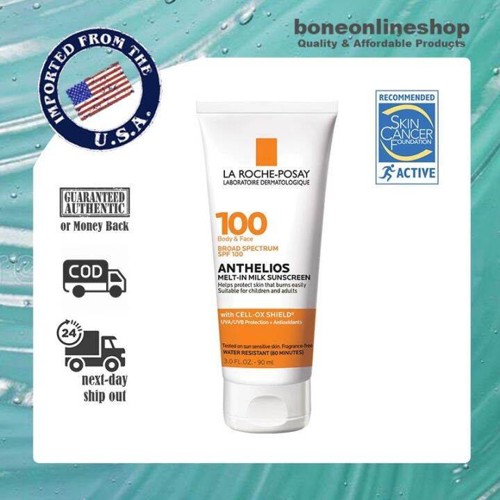 La Roche Posay Anthelios Melt In Milk Body And Face Sunscreen Spf 100 30 Fl Oz Lazada Ph 1097