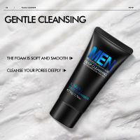 Mens Facial Cleanser Laikou Scrub Face Cleaner Oil-control Anti-acne Facial Cleansing Beauty Products Korean cosmetics