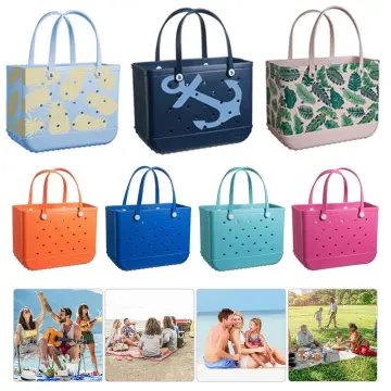 Fashion Bogg Bag Women Large Capacity Hole Handbags Eva Beach Tote Bags Pet  Bag A