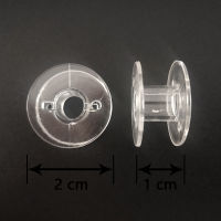 10pcslot High Quality Bobbins Spools Plastic Metal Home Sewing Craft Empty Bobbin Spool For Singer Brother Sewing Machine Tools