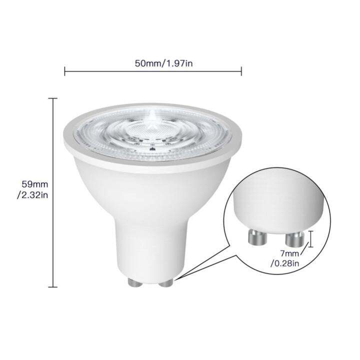 moeshouse-หลอดไฟ-led-อัจฉริยะ-wi-fi-400lm-รีโมท-ac90-245v-หลอดไฟควบคุมแสงได้50-60hz-2200-6500k-หลอดไฟแบบหรี่ได้ใช้งานร่วมกับ-alexa-google-assistant