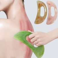 hot【DT】 Guasha Board Resin Beeswax Massager Scraper Chinese Gua Sha Face Neck Back Acupuncture Pressure Massage