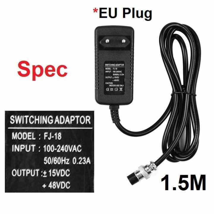 Adaptor Mixer Switching Adaptor Mixer 4 Pin 4 Lubang Konektor Universal