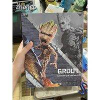 ผู้พิทักษ์มหัศจรรย์ของกาแล็กซี่กรูทในระดับ1:6เด็กบ้านของเล่นพีวีซีของเล่นสำหรับเด็ก