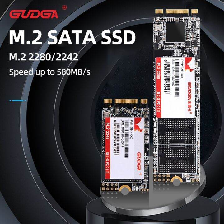 GUDGA SSD 240gb M2 128gb 500gb 1tb SATA NGFF M.2 SSD 2242 2280 256GB