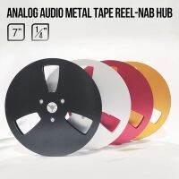 New 1/4 7 Inch Empty Tape Reel Nab Hub Reel-To-Reel Recorders Accessory Empty Aluminum Disc Opening Machine Parts Adhesives Tape