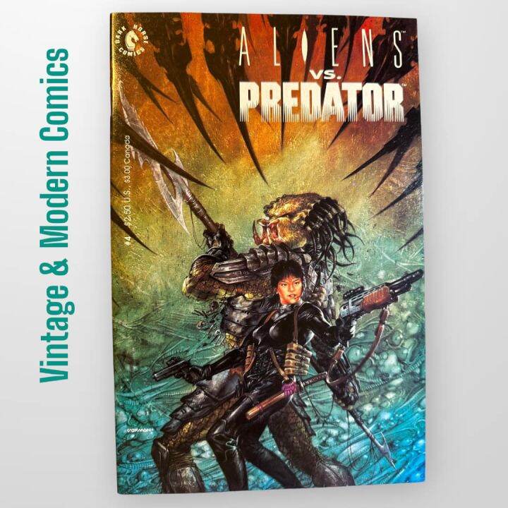 Aliens Vs Predator 4 Published Dec 1990 by Dark Horse Written by Randy