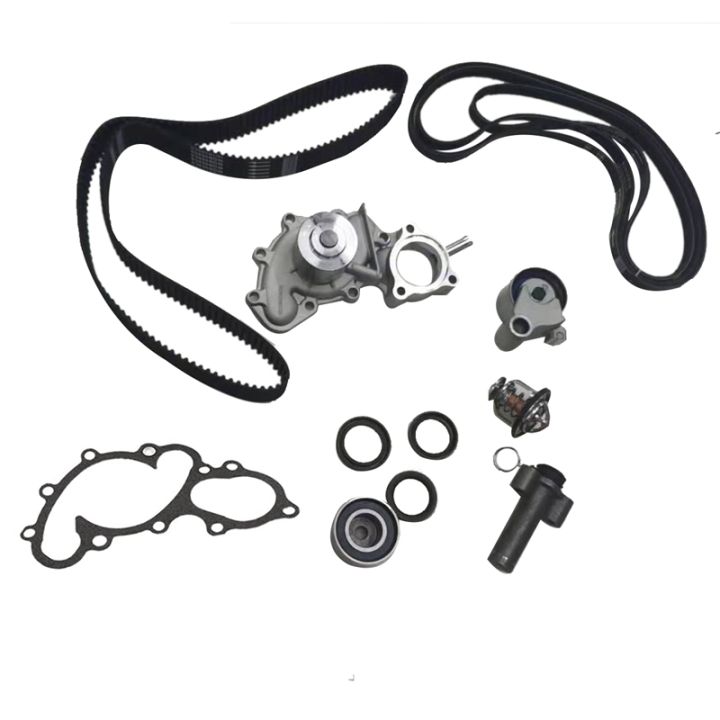 Engine Timing Belt Kit with Water Pump for 1995-2004 Toyota 4Runner Tacoma  Tundra T100 3.4L V6 5VZFE DOHC 19200-RDV-J01 14400-RCA-A01 14520-RCA-A01  Lazada PH