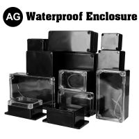 AG-type Black Waterproof Plastic Enclosure Box Electronic ip67 Electrical Project Box ABS Outdoor Junction Box Housing