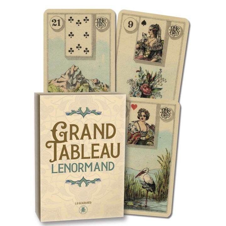 ไพ่แท้ลิขสิทธิ์-ไพ่เลอนามองต์-grand-tableau-lenormand-oracle-cards-ไพ่ดูดวง-ไพ่แท้