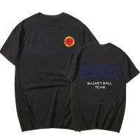 เสื้อยืดพิมพ์ลาย Sakuragi Hanamichi 2023สแลมดังก์ญี่ปุ่นเสื้อยืดแขนลำลองขาสั้นคอกลมแฟชั่นพิมพ์ลาย100% เสื้อคอกลมฤดูร้อนใหม่เสื้อคอกลมคอกลม