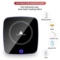 【CW】 Heating Warm Cup Mug Warmer Temperature Coaster 3 Adjustment for 110V/220V US/EU