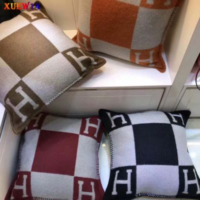 NG Fast delivery Nordic Style H Pattern Home Throw Pillow Cover Home Sofa Decor