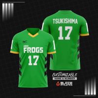 （Can Customizable）Sendai Frogs Fully-Sublimated Jersey（Adult and Childrens Sizes）