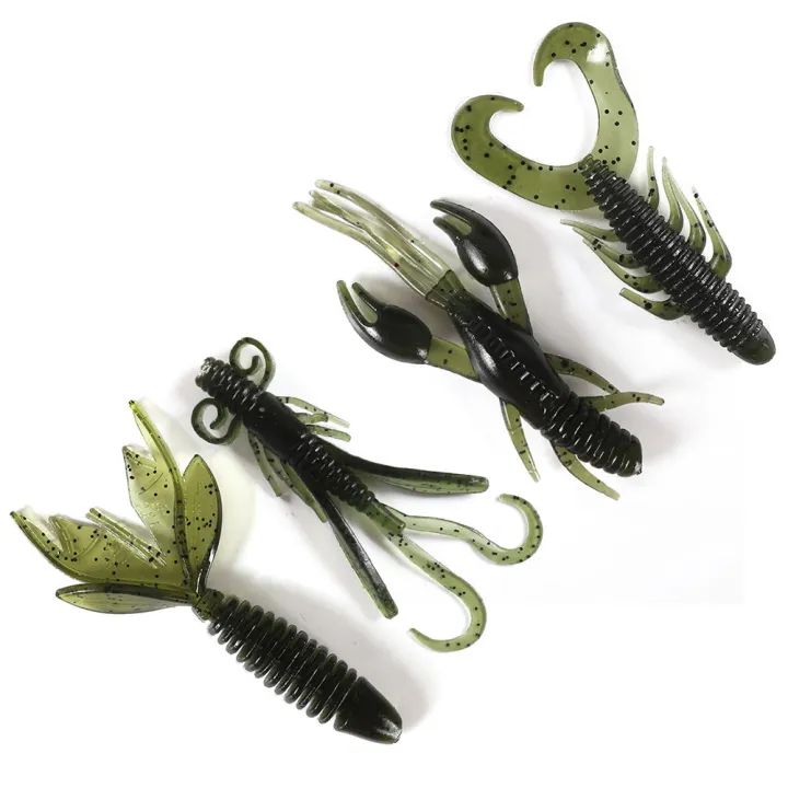 4PCS Lure Fishing Bait 2g Fake Bait Fishing Insect Shaped Fake Fishing