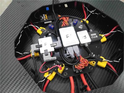 Original EFT 12S 480A High Current Power Distribution Board Agricultural Spray Drone Power Distribution Management Module Power