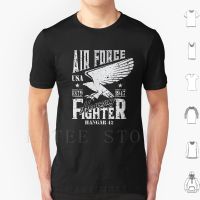 Air Force Heaven Fighter White T Shirt Men Cotton Spitfire Ww2 Warthunder World Warplanes Flight Aircraft 100% Cotton