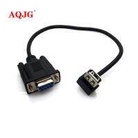 (CALGY Phone protection) RS232 DB9หญิง USB 2.0หญิง SerialAdapter Converter 8 Quot; นิ้ว25ซม.
