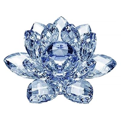 Crystal Flower Ornaments Crystal Lotus Interior Decoration Crystal Glass Lotus Ornaments Creative