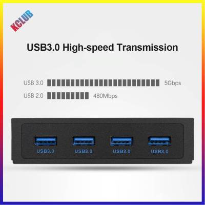 DIY PCI Express Riser 5Gbps PCI ไปยัง1X USB 3.0 PC แผงด้านหน้าฮับ USB 4ฮับ USB พอร์ต