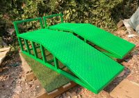 Iron-DIY Car Ramp รองยกล้อยกรถ พื้นเรียบ ยกระดับล้อรถยนต์ ก35xส25xย120 ซม. ramp รองยกล้อ บันไดยกรถยนต์ ตรวจเช็คช่วงล่าง อุปกรณ์ดูแลรถยนต์ แข็งแรงน