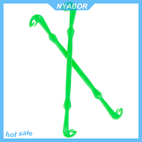 NYABOR 2pcs HOOK LOOP tyer/disgorger Tie เล็บปมผูกเครื่องมือ Tackle Fly Fishing Hook