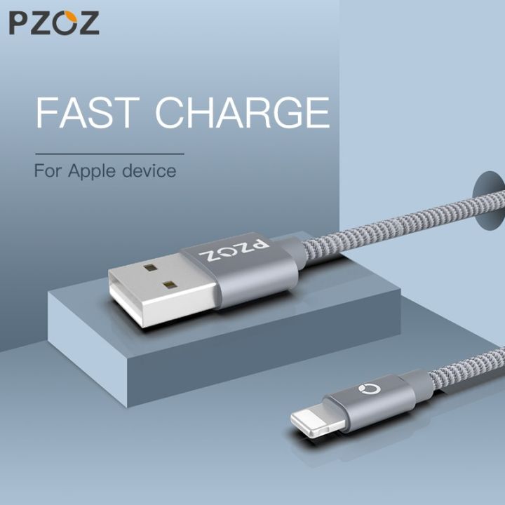 pzoz-for-iphone-cable-13-12-pro-mini-xs-max-xr-8-7se-ipad-mini-air-fast-charging-mobile-phone-charger-cord-data-quick-usb-cables