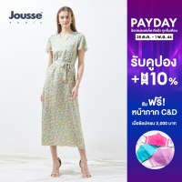 ชุดเดรส Jousse Ivy Light Yellow-Maxi Dress ชุดเดรสยาวเข้ารูปในช่วงบนลำตัว (JZ1MOR)