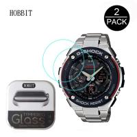 【✱2023 HOT✱】 uk7asf ฟิล์มกันรอยขีดข่วนสำหรับ Casio Gst-w100d-1a2 0.3มม. 2.5d 9ชม. ฟิล์มปกป้องหน้าจอกระจกนิรภัยใสกันรอยขีดข่วนสำหรับฟิล์ม W100d Casio