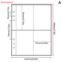 Re 10ชิ้นอัลบั้มรูป A5ซอง1P 2P 4P อัลบั้มรูปแฟ้มใส่บัตรด้านในบัตรเติมเงินกระเป๋าใส่นามบัตร