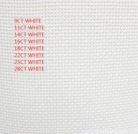 【hot】❡☃▧  22ct evenweave 25ct cross stitch cloth embroidery fabric white color 28ct