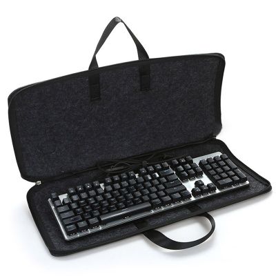 Keyboard Travel Bag Mouse Carrying Case Portable Mechanical Keyboard Storage Box Protection Bag Handbag 87key 104key Keyboard Accessories