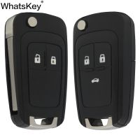 WhatsKey Top Quality Flip Folding Car Key Shell Case For Opel Vauxhall Vectra B Corsa D Zafira A Astra J Meriva G Mokka Insignia