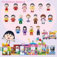 ✺ Pete Wallace State treasure the original sakura momoko children building blocks assembled toy doll blind box of small particles girl birthday gift