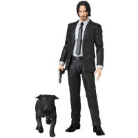 【SALE】 tangticarans1972 Mafex 085 John Wick กับสุนัข PVC ข้อต่อสะสมเคลื่อนย้ายได้ Action Figure Toy