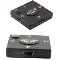 【COOL】 The Auto Zone สายแยกสัญญาณเสียงสำหรับ HDTV DVD PSP4,3 In 1มี3พอร์ต HDMI สวิตช์อัตโนมัติพร้อมกล่องฮับ1080P