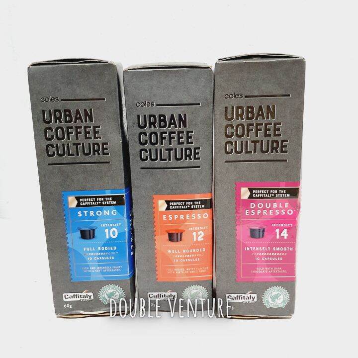 Coles Urban Coffee Culture Caffitaly Compatible Coffee Capsules 10pk Lazada PH