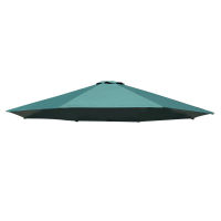 Awnings Garden Terrace Courtyard Beach Swimming Pool Market Table 6 Rib Umbrella Placeme Sun Protection Shade Cloth