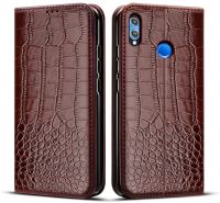 【Enjoy electronic】 Case for Huawei P20 Lite Case flip Crocodile texture leahter Phone Case For Huawei P20lite P 20 Lite cover